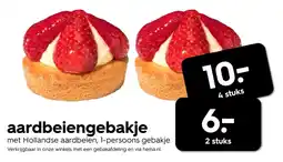 HEMA aardbeiengebakje aanbieding