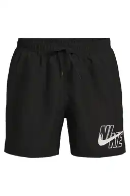 Wehkamp Nike zwemshort Breaker Logo 5 Volley zwart aanbieding