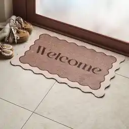 Wehkamp NOUS Living deurmat Wavy Welcome (75x50 cm) aanbieding