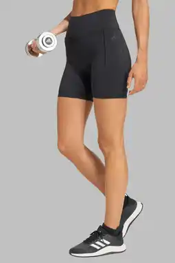 Wehkamp adidas Performance sportshort Optimé zwart aanbieding