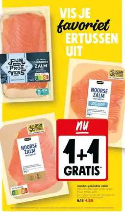 Jumbo Jumbo gerookte zalm aanbieding