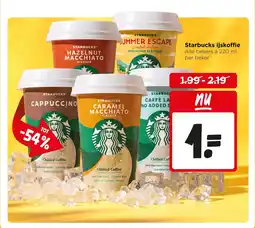 Jumbo Starbucks ijskoffie aanbieding