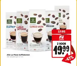 Jumbo Alle la place koffiebonen aanbieding