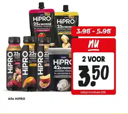 Jumbo Alle hipro aanbieding