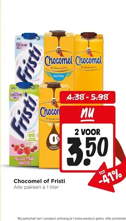 Jumbo Chocomel of fristi aanbieding