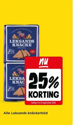 Jumbo Alle leksands knäckerböd aanbieding