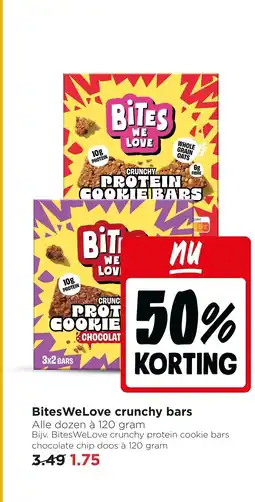 Jumbo BitesWeLove crunchy bars aanbieding