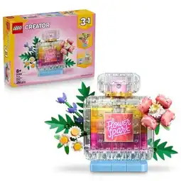 Trekpleister LEGO Creator 3-In-1 31383 Parfumfles met Bloemen aanbieding