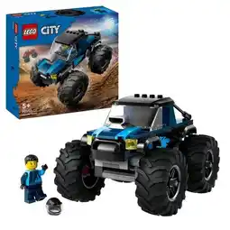 Trekpleister LEGO City 60402 Blauwe Monstertruck aanbieding