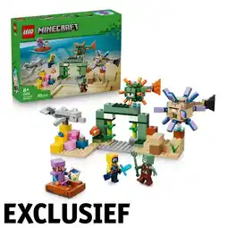 Trekpleister LEGO Minecraft 21598 Onderwateravontuur aanbieding
