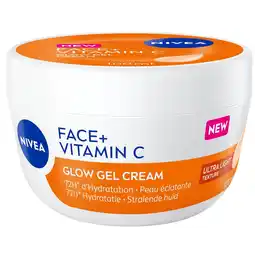 Kruidvat NIVEA Face+ Vitamin C Glow Gel Cream aanbieding