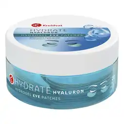 Kruidvat Kruidvat Hydrate Hyaluron Hydrogel Eye Patches aanbieding