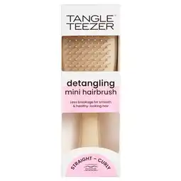 Kruidvat Tangle Teezer Oat Cream Detangling Mini Haarborstel aanbieding
