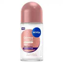 Kruidvat NIVEA Derma Control Clinical Ultra Comfort Deodorant Roller aanbieding