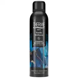 Kruidvat Therme Men Nordic Wellness Foaming Shower Gel aanbieding