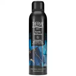 Kruidvat Therme Men Nordic Wellness Foaming Shower Gel aanbieding