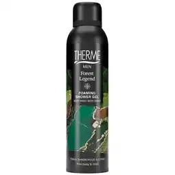 Kruidvat Therme Men Forest Legend Foaming Shower Gel aanbieding