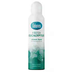 Kruidvat Odorex Fresh Eucalyptus Shower Foam aanbieding
