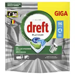 Kruidvat Dreft Platinum All-in-One Vaatwascapsules aanbieding