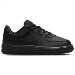 Foot Locker Nike Air Force Peuterschoenen - Zwart - Maat 29.5 - Leer aanbieding