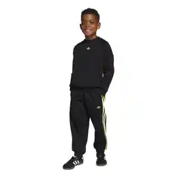 Foot Locker Adidas adicolor Trainingspakken Peuter - Zwart - Maat 105 - 110 CM - Katoen Fleece aanbieding