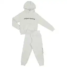 Foot Locker Jordan Stretch Trainingspakken Peuter - Zilver - Maat 98 - 104 CM - Katoen Fleece aanbieding