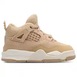 Foot Locker Jordan Retro 4 Babyschoenen - Bruin - Maat 26 - Leer aanbieding