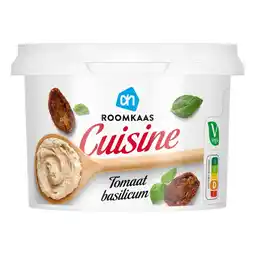 Albert Heijn AH Roomkaas cuisine tomaat basilicum aanbieding