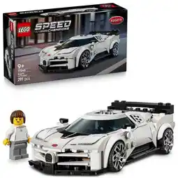 Trekpleister LEGO Speed Champions 77240 Bugatti Centodieci Hyper Sportauto aanbieding