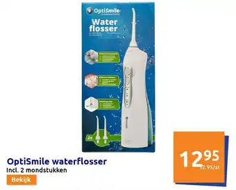 Action OptiSmile waterflosser aanbieding