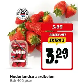 Jumbo Nederlandse aardbeien aanbieding