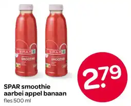 Spar SPAR smoothie aarbei appel banaan aanbieding