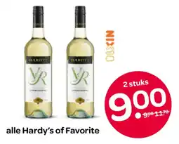 Spar alle Hardy's of Favorite aanbieding