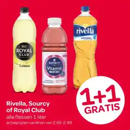 Spar Rivella, Sourcy of Royal Club aanbieding
