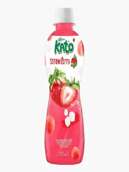 Flink Strawberry Juice Drink with Nata De Coco aanbieding