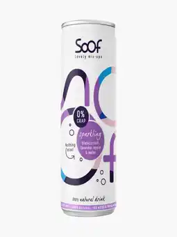 Flink Soof Zwarte bes, lavendel, appel & water aanbieding