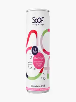 Flink Soof Roos, kardemom, peer, appel & water aanbieding