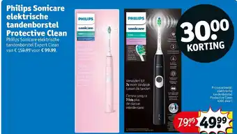 Kruidvat Philips Sonicare elektrische tandenborstel Protective Clean aanbieding