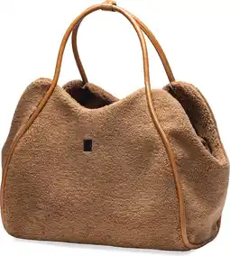Intratuin Designed by Lotte hondentas Tebby bruin 43 x 18 x 35 cm aanbieding