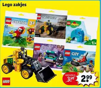 Kruidvat Lego zakjes aanbieding