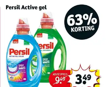 Kruidvat Persil Active gel aanbieding