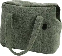 Intratuin Overseas Petlife hondentas Teddy groen 40 x 20 x 30 cm aanbieding