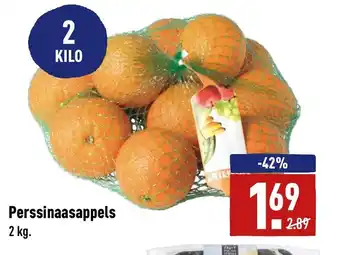 ALDI Perssinaasapels 2kg aanbieding