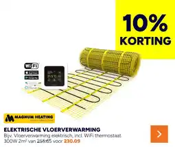 BOUWMAAT magnum heating elektrische vloerverwarming aanbieding