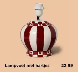 Xenos Lampvoet met hartjes aanbieding