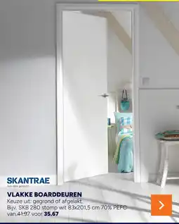 BOUWMAAT SKANTRAЕ VLAKE BOARDDEUREN aanbieding