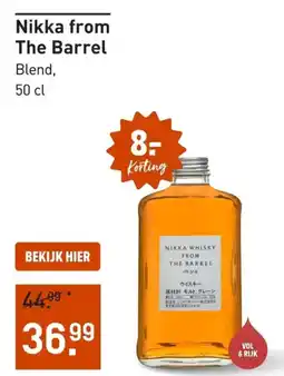 Gall & Gall Nikka from The Barrel aanbieding