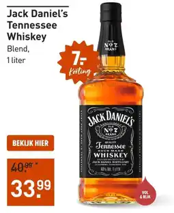 Gall & Gall Jack Daniel's Tennessee Whiskey aanbieding