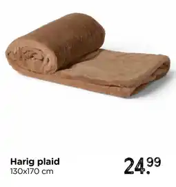 Xenos Harig plaid aanbieding