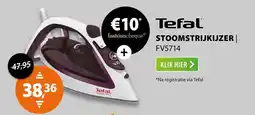Expert Tefal stoomstrijkijzer fv5714 aanbieding